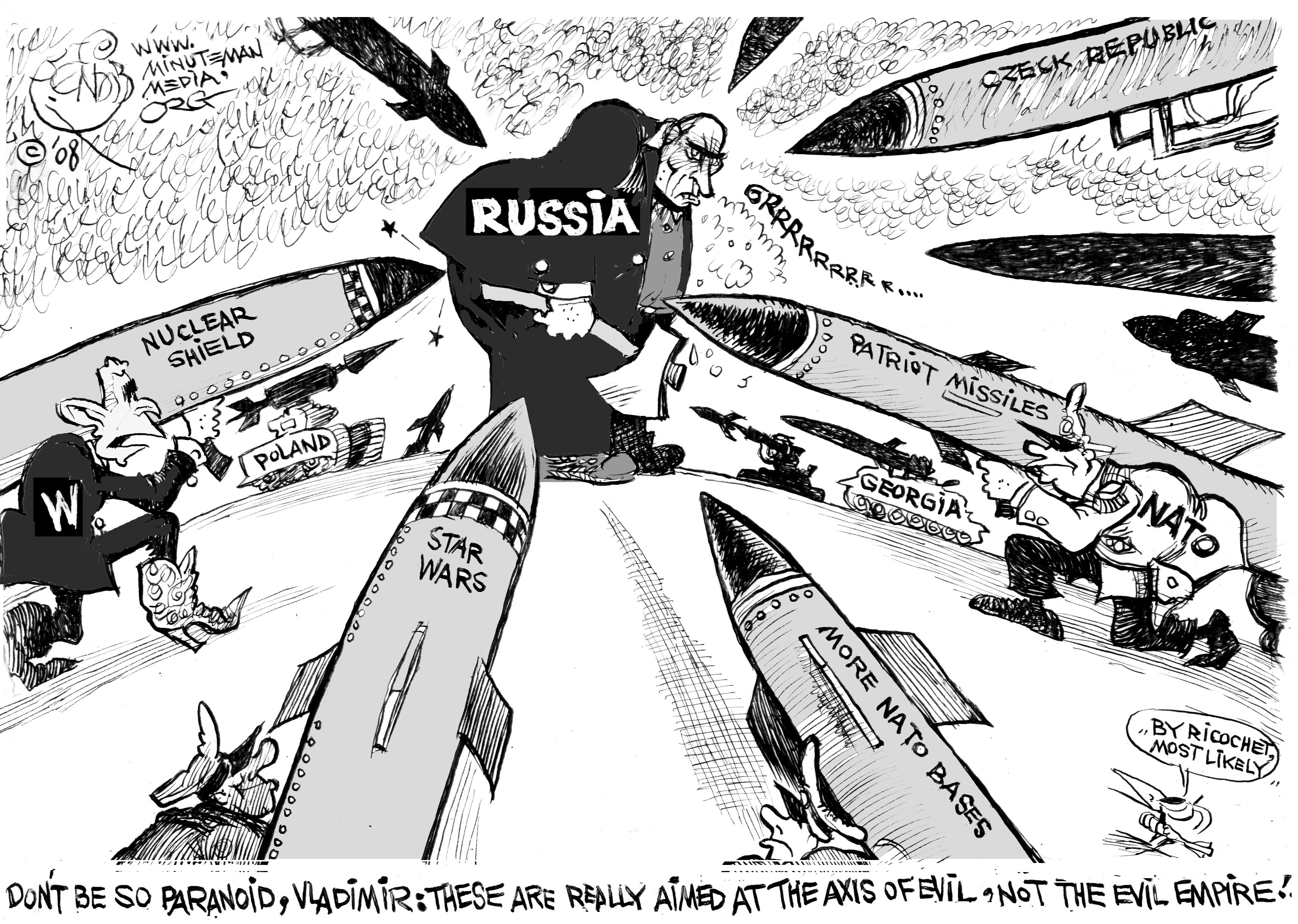 Cartoon Russia